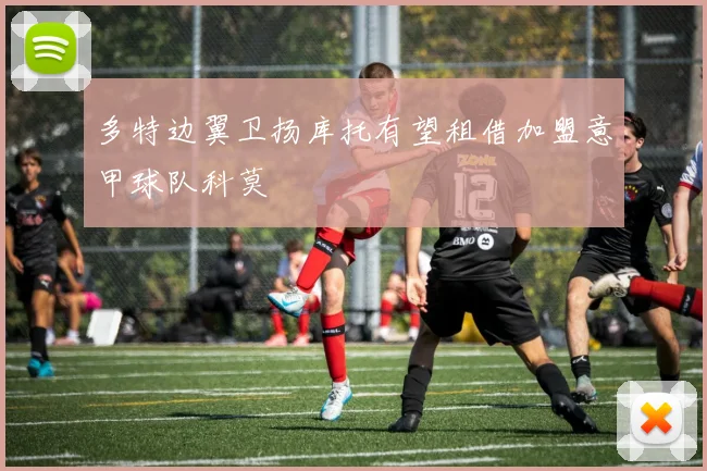 多特边翼卫扬库托有望租借加盟意甲球队科莫